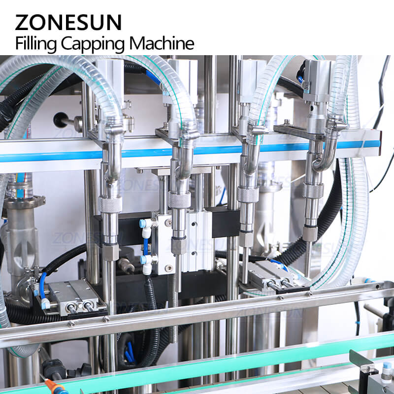 ZONESUN ZS-FAL180B3 automático anillo de Metal tirar latas de estaño leche condensada pescado Sace pasta de tomate para mascotas alimentos enlatados llenado tapado máquina de costura