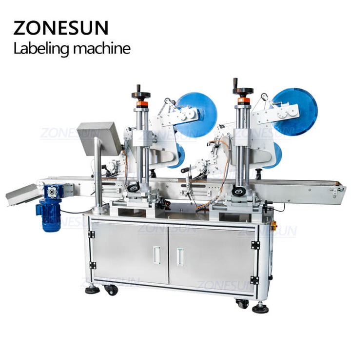 double heads labeling machine