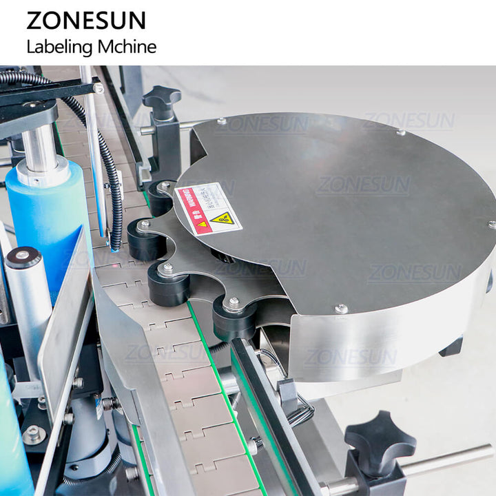 labeling structure of high speed labeler