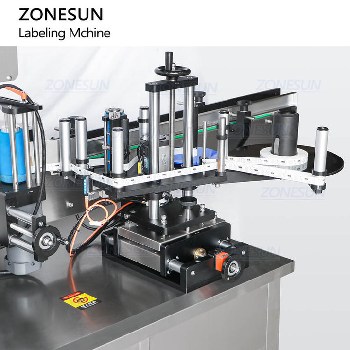 label winding structure of high speed labeler