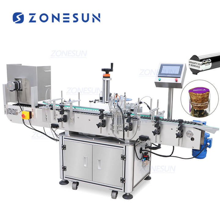 horizontal labeler machine