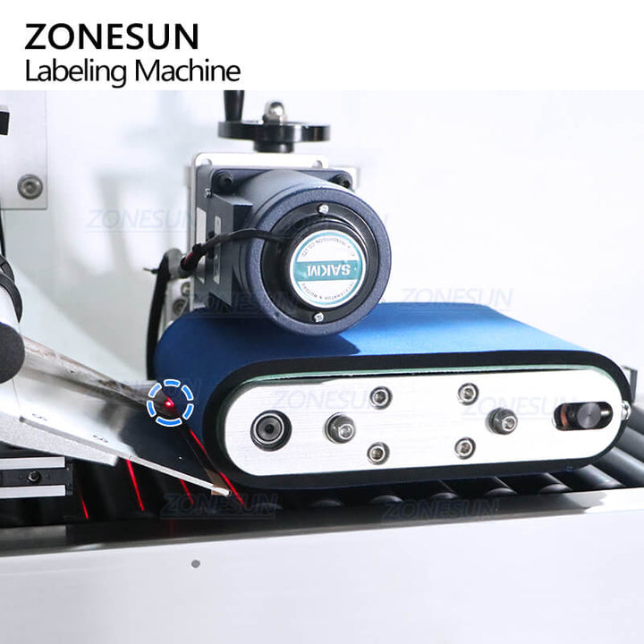 labeling structure of automatic horizontal labeling machine