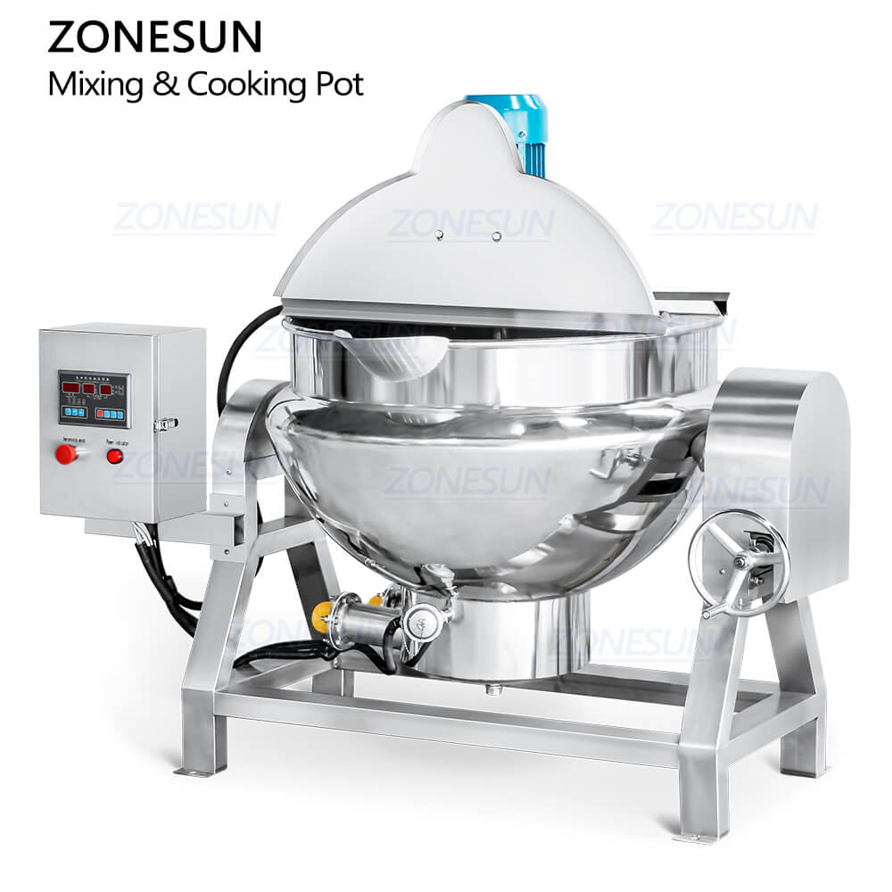 industrial cooking pot for gummy candy