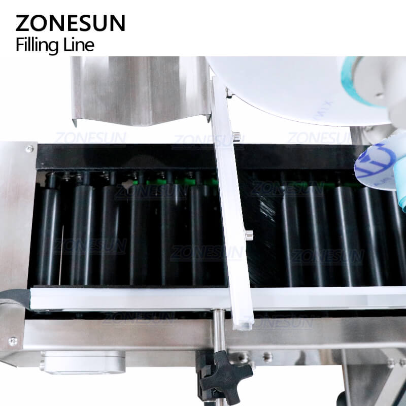 roller conveyor of  tabletop test tube filling line