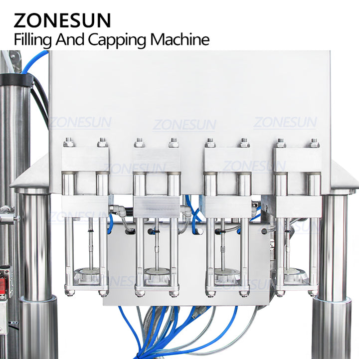 filling structure of filling feeding capping machine