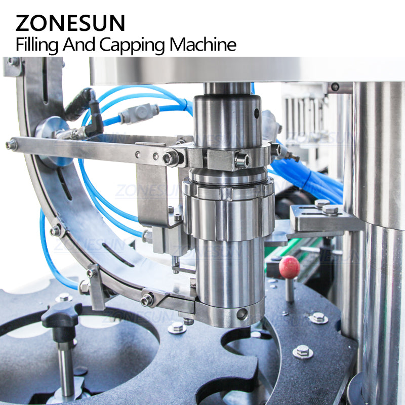 capping structure of filling feeding capping machine