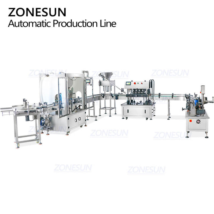 automatic filling production line for honey