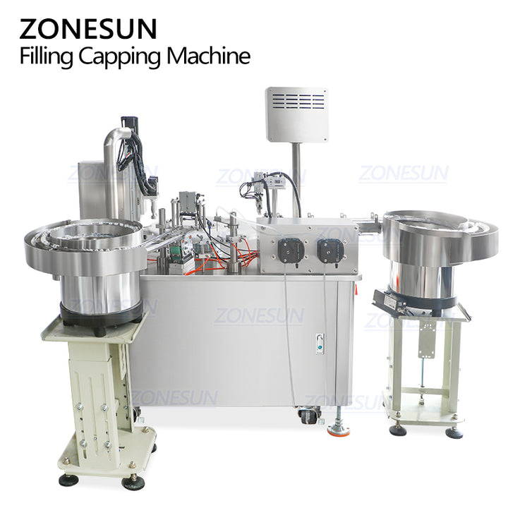 test tube filling capping machine