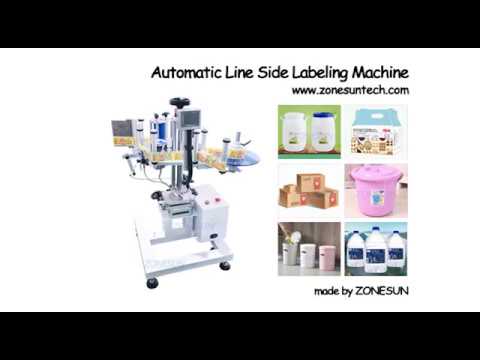 video of labeling machine 