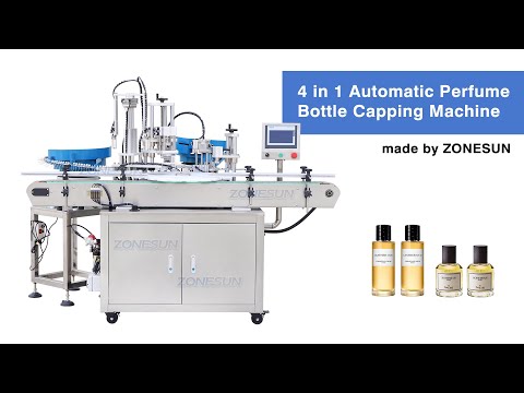 ZS-AFC8 automatische Parfüm-Aluminium-Sprüh flaschen kappen Crimp verschluss maschine