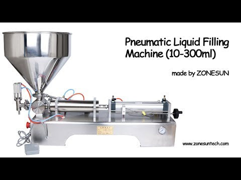 Pneumatic Volumetric Softdrink Filler Oil Water Juice Honey Soap Cream Paste Liquid Filling Machine