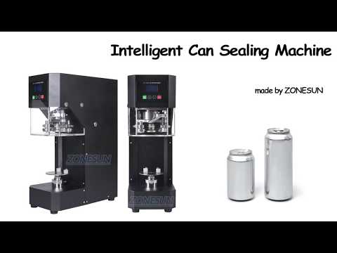 ZONESUN 55mm Beer Ring-pull Can Seaming Capping Machine