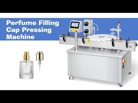 ZONESUN ZS-AFC42 Monoblock 2 Heads Peristaltic Pump Perfume Glass Bottle Filling Cap Pressing Crimping Machine