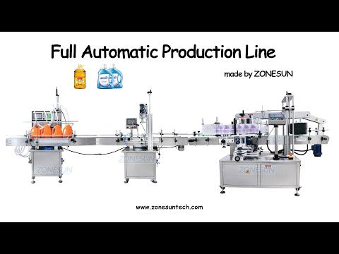 ZS-FAL180P7 40L Automatic Diaphragm Pump Cooking Oil Liquid Gel Grease Filling Capping Labeling Machine