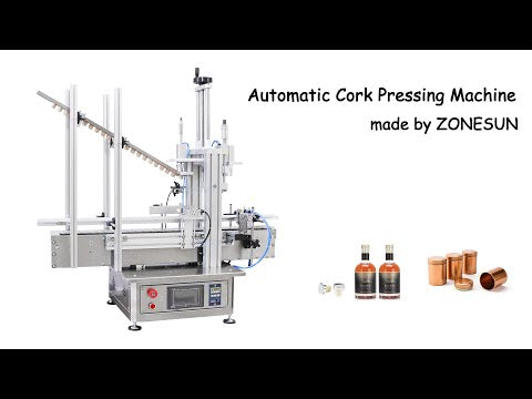 Zonesun ZS-XG1870D1 asztali üveg üveg sapka Cork Press gép Jar whisky műanyag palackkapógép sapka adagolóval