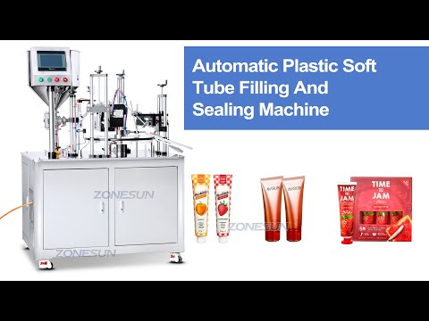 hand cream filling sealing machine