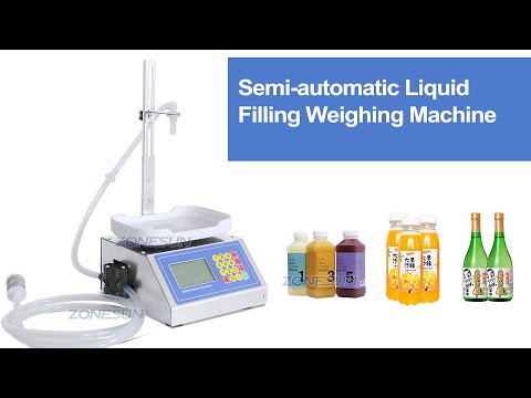 ZONESUN M-1080S 10-3000ml Small Milk Beverage Bottle Drinks Filler Soy Sauce Perfume CNC Liquid Quantitative Dispensing Dosing Filling and Weighing Machine