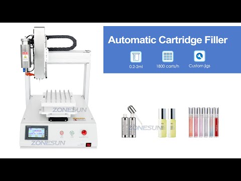 Zonesun ZS-El221 Carrinhos de ervas daninhas semi-automática de óleo Ccell Ccell Cartidge Ceramic Bomba Máquina