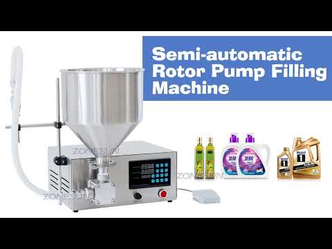 Rotor Pump Filling Machine