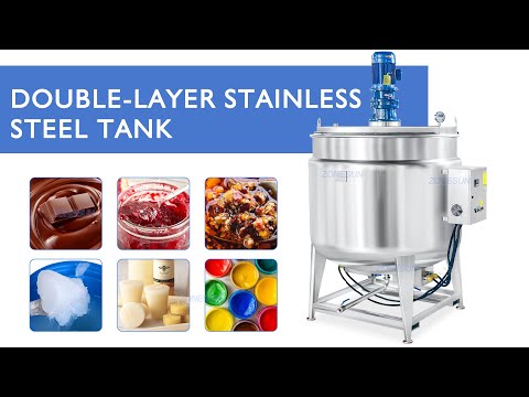 heating mixing tank video