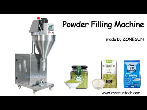 ZONESUN ZS-FM2000 Automatic Auger Bag Coffee Powder Filler Grain Powder Filling Machine