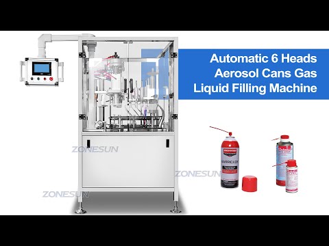 aerosol filling machine