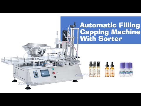 ZONESUN ZS-AFC7 Automatische Monoblock-Rotations-Füllmaschine für flüssige Kräutertinkturen mit Flaschendrehteller