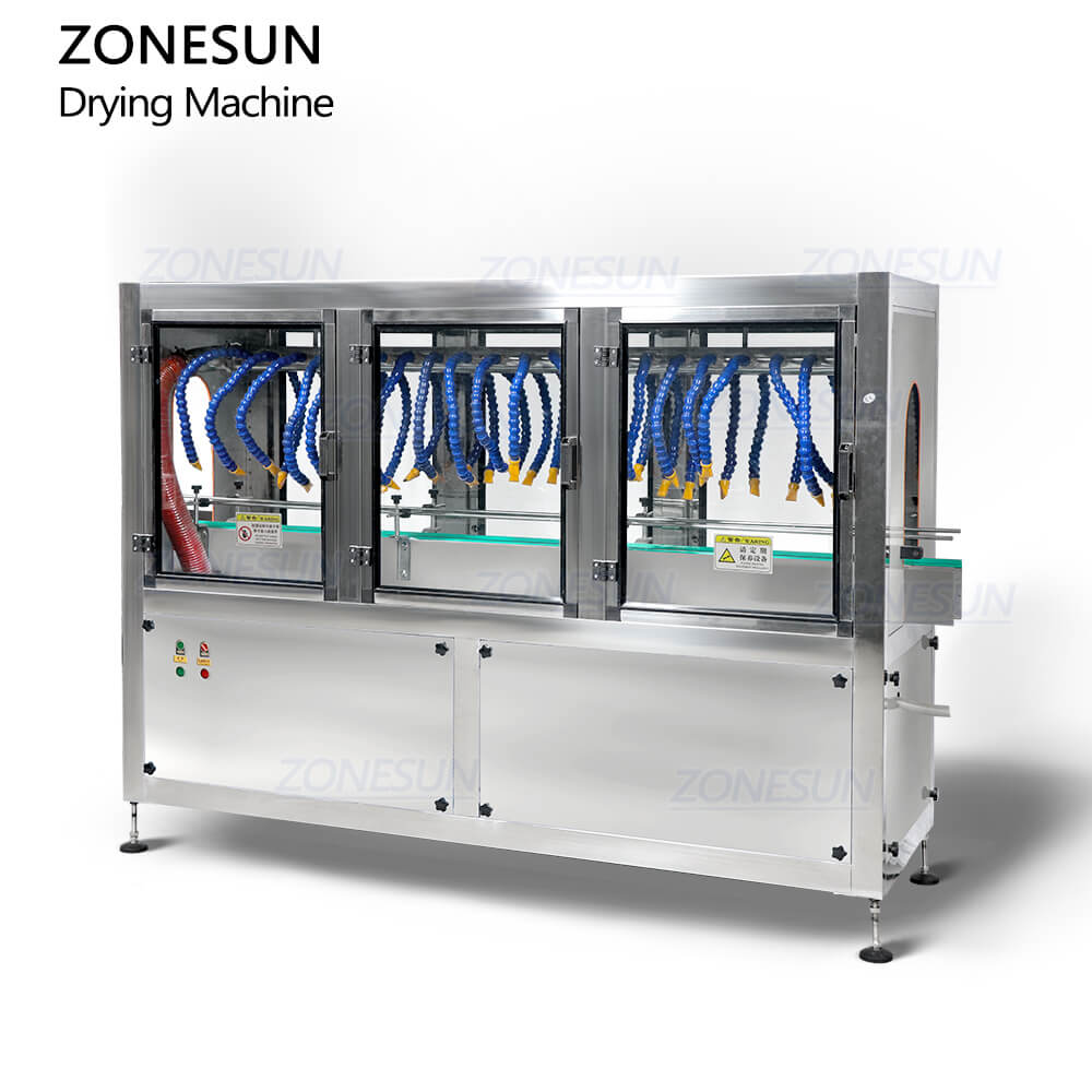 Automatic Wine Beverage Bottle Dryer Jar Glass Bottle Body Drying Machine-For  Filling System – ZONESUN TECHNOLOGY LIMITED
