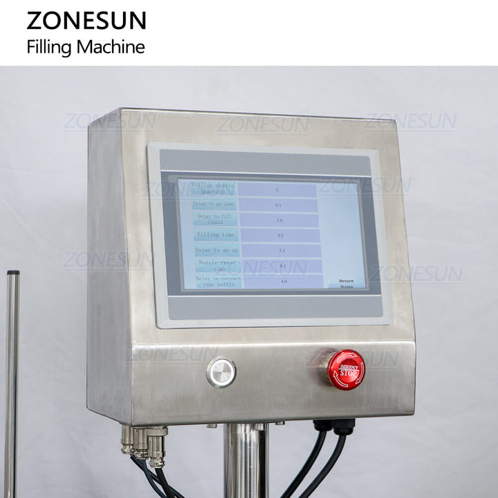 ZS-VTMP6P Automatische 6-Kopf-Magnetpumpen-Pflegelösungs-Flüssigkeitsfüllmaschine für ätherisches Tintenöl