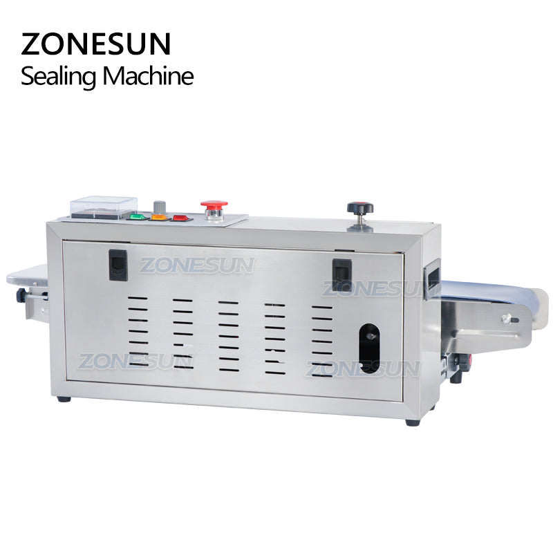 Continuous Band Sealer FR-1000 Horizontal Ink wheel Band Sealer Machine  ,Band Sealing Machine For Plastic Bag