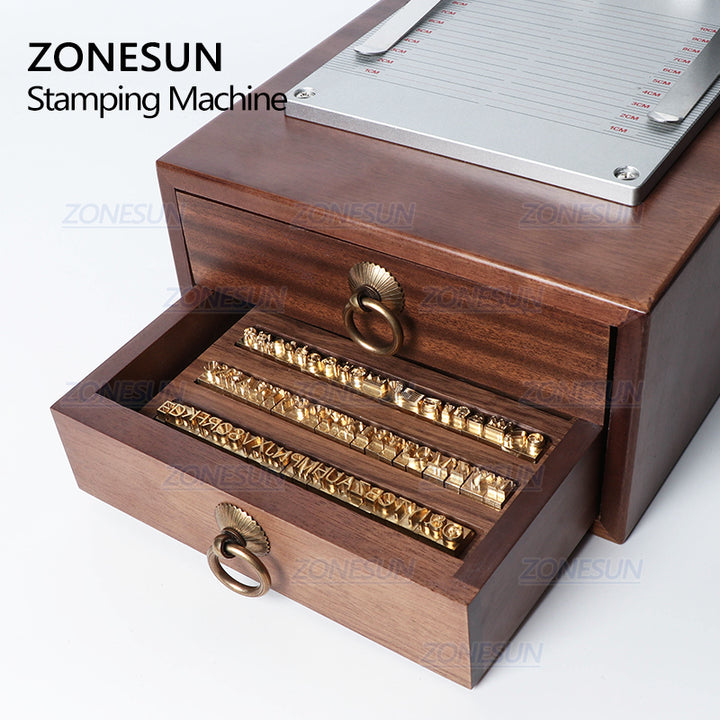 ZONESUN ZS-110C Digital Hot Foil Stamping Machine For Wood Leather Paper Custom Logo Stamp - ZONESUN TECHNOLOGY LIMITED