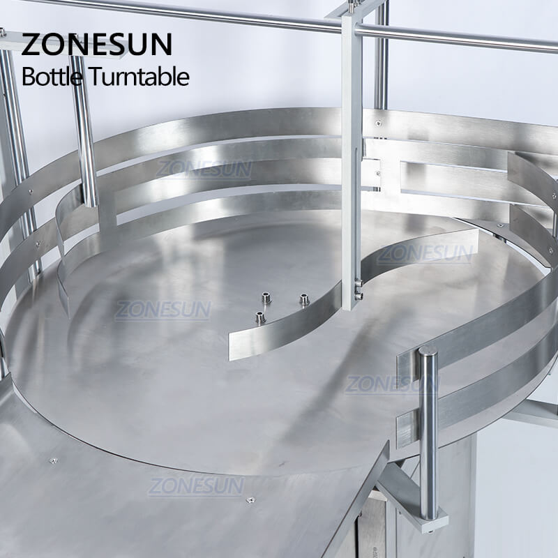 ZONESUN ZS-LP600Z Automatic Round Rotary Plastic Glass Bottle Unscramb ...