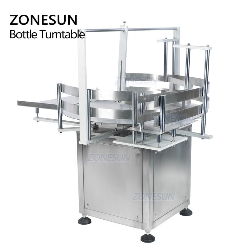 ZONESUN ZS-LP600Z Automatic Round Rotary Plastic Glass Bottle Unscramb ...