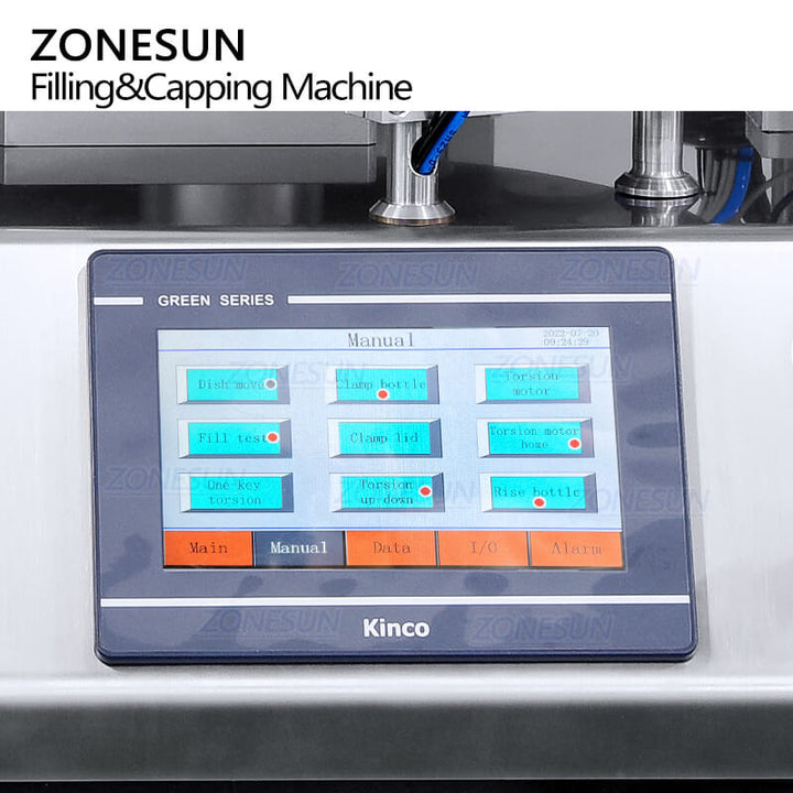 Control Panel of Test Tube Filling Capping Machine