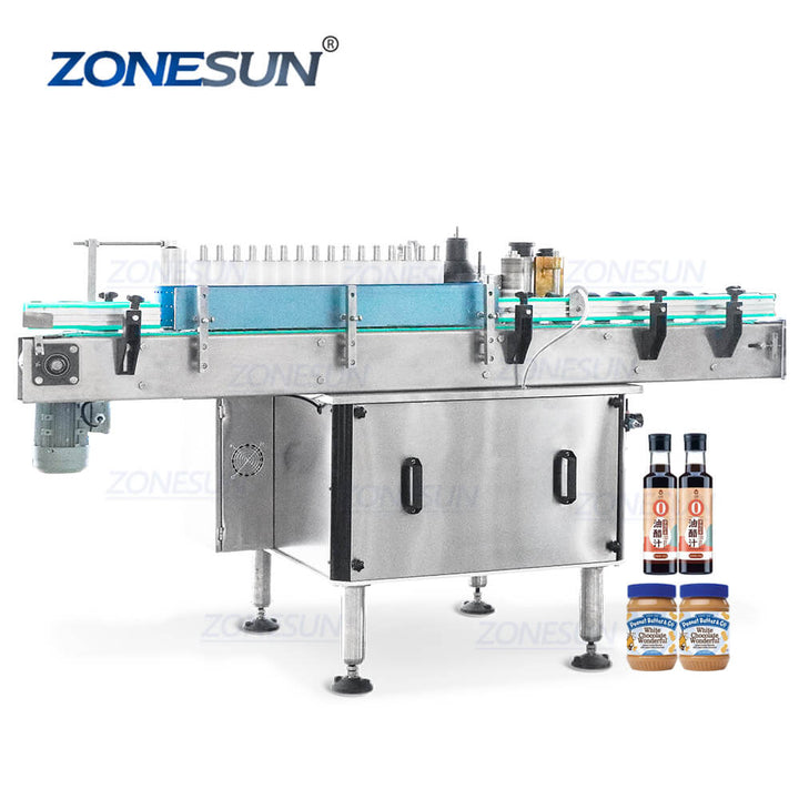 Wet Glue Labeling Machine For Round Bottle