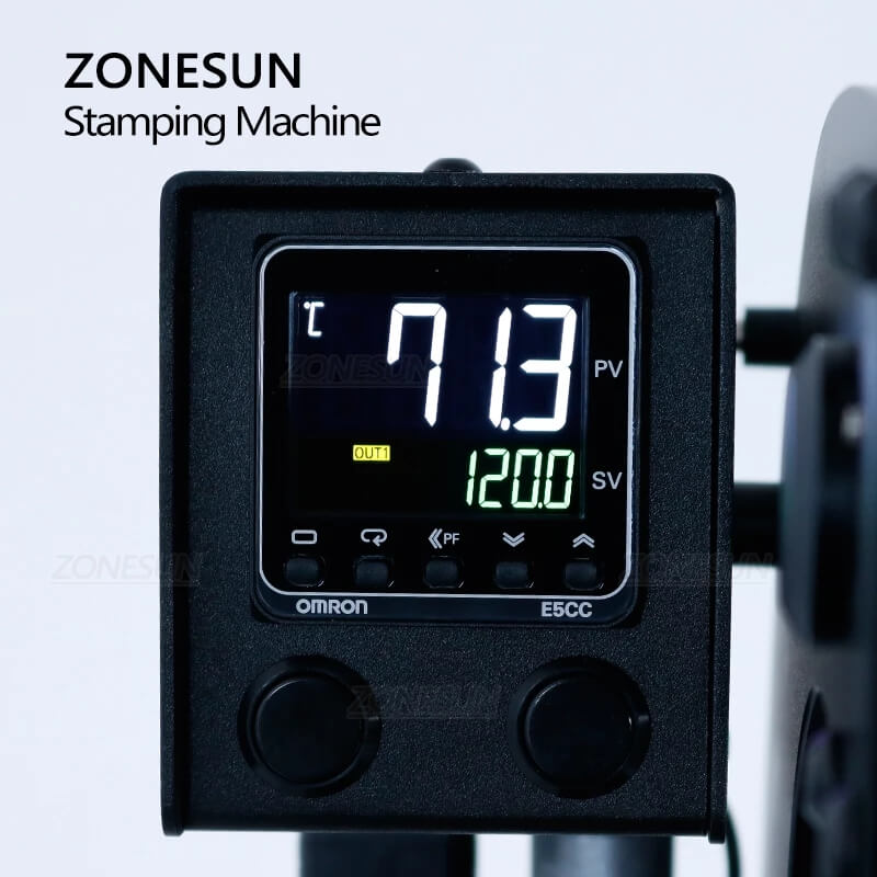 Manual Hot Foil Stamping Machine Leather Logo Embossing Machine – ZONESUN  TECHNOLOGY LIMITED