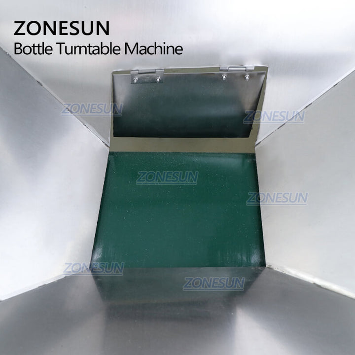 Details of ZS-LP150 Automatic Bottle Turntable Machine