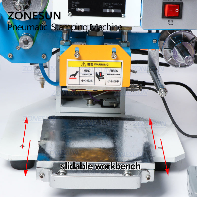 ZY-819K Automatic Stamping Machine,leather LOGO Creasing machine,LOGO –  ZONESUN TECHNOLOGY LIMITED