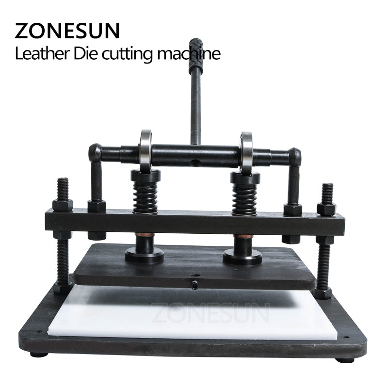 ZONESUN 22x14cm Manual Leather Cutting Machine Diy Leather Cutting Die  Steel Rule Die Cutter Die Cutting Machine