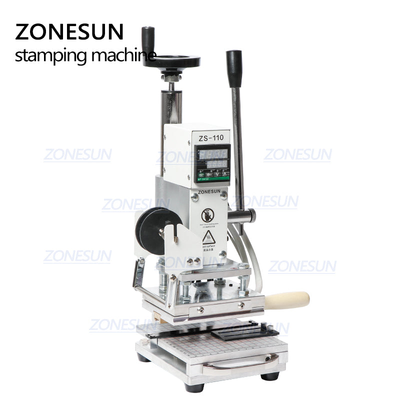 ZS-110 Digital Hot Foil Stamping Machine Leather Tool For Wood Paper C –  ZONESUN TECHNOLOGY LIMITED