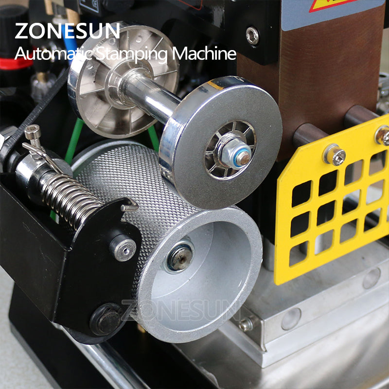 ZY-819K Automatic Stamping Machine,leather LOGO Creasing machine,LOGO –  ZONESUN TECHNOLOGY LIMITED