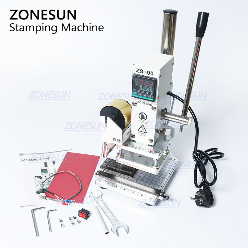  MXBAOHENG WTJ-90A Hot Foil Stamping Machine Manual Bronzing  Machine for PVC Card